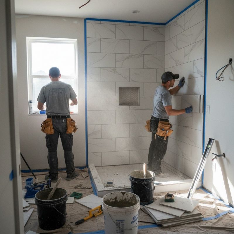 Shower Floor Tiling in Longmont, CO